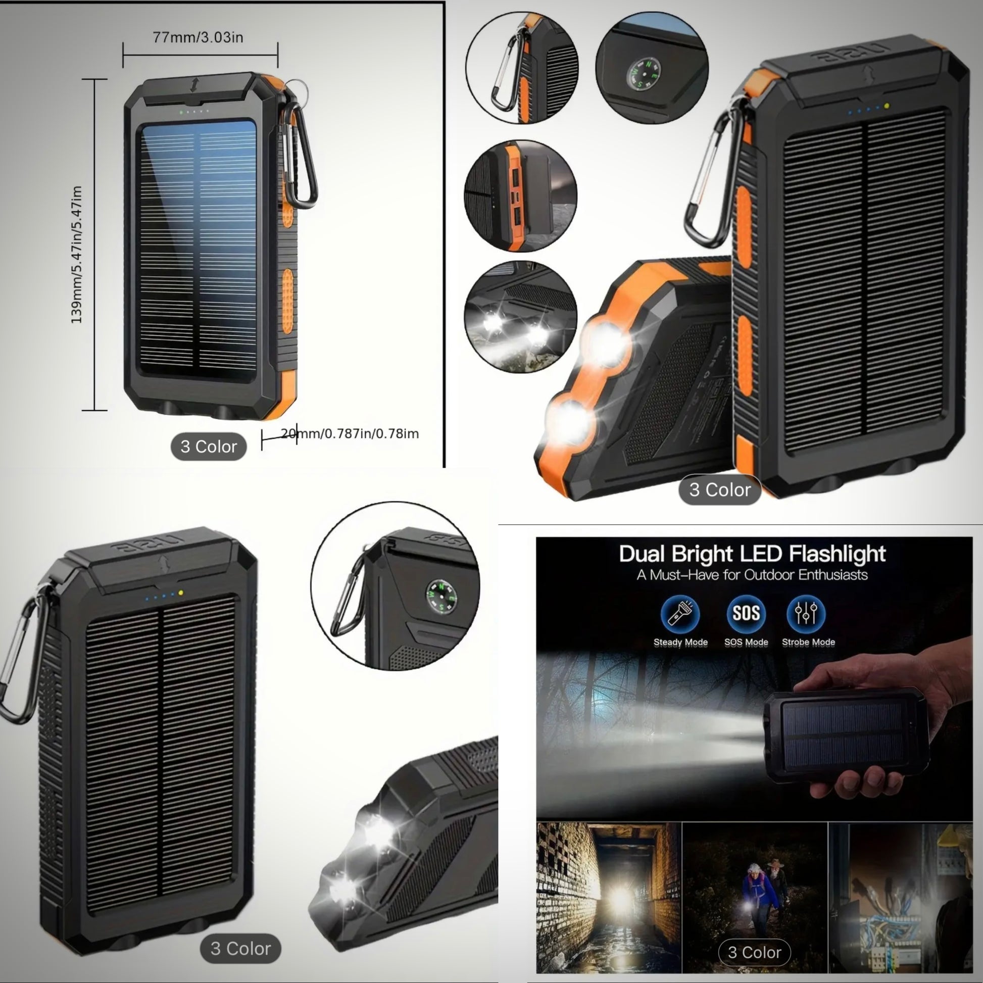 Portable Solar Power Bank