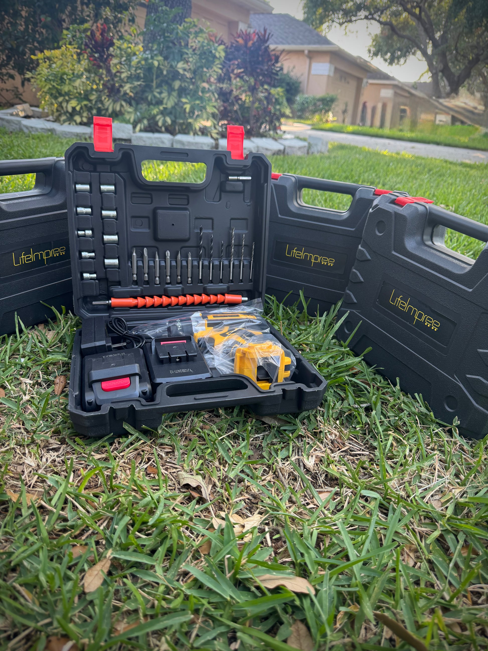 21 VF Rechargeable Cordless Drill Kit