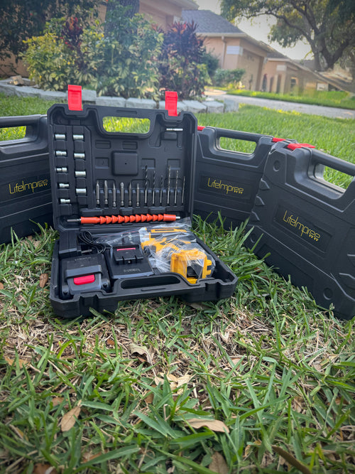 21 VF Rechargeable Cordless Drill Kit